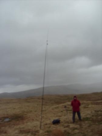 30m dipole in poor weather
