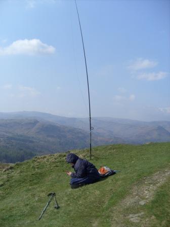 Liam back in DS mode, and the Magic Moggy antenna