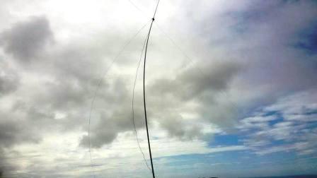 Wind battering the dipole