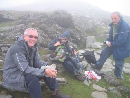 Richard, Mai Ling & Greg on summit