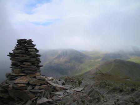 Summit of Grisedale Pike