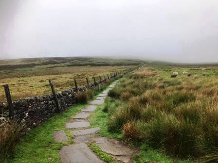 Path to Macclesfield Forest