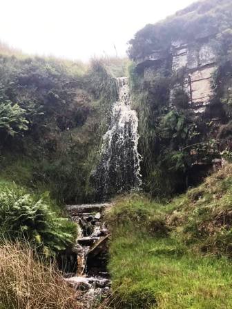 Waterfall at the top of Cumberland Brooo