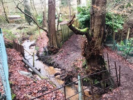 Footpath from Collar House Drive to the western part of Prestbury