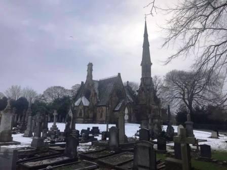 Chapel in Macclesfield Cemetery