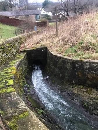 Reservoir drain at Lark Hall