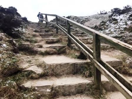 Steps in Teggs Nose