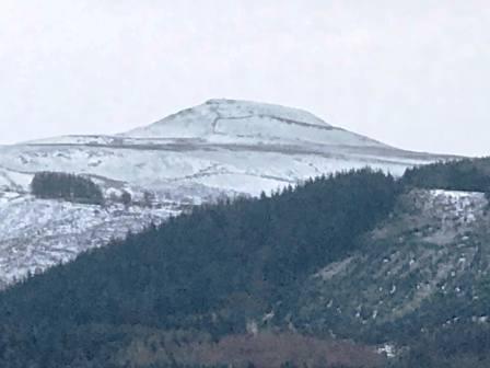 View of Shutlingsloe from Teggs Nose summit