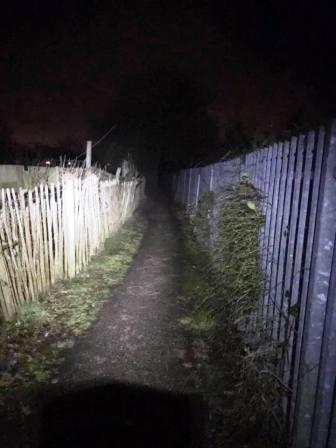 Ginnel through Moss Lane Allotments