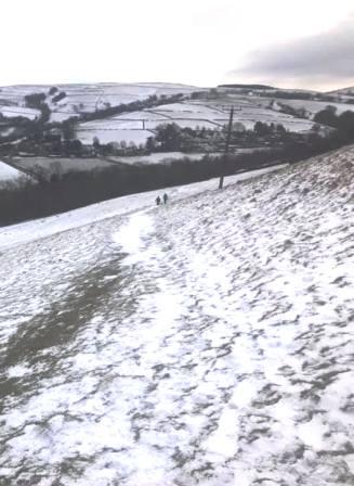 Side of Kerridge Hill