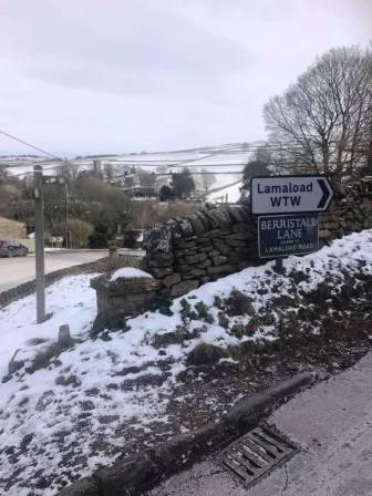 Route out of Rainow