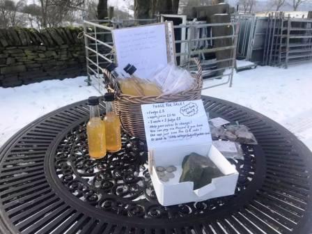Honesty box shop, Hordern Farm