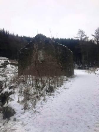 Old barn in Macclesfield Forest