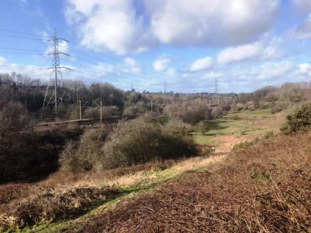 View over the Bollin Valley from the high path