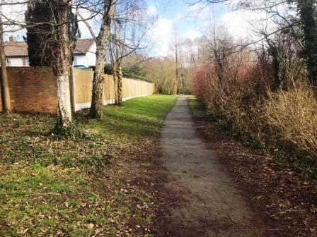 Continuing towards Dorchester Way