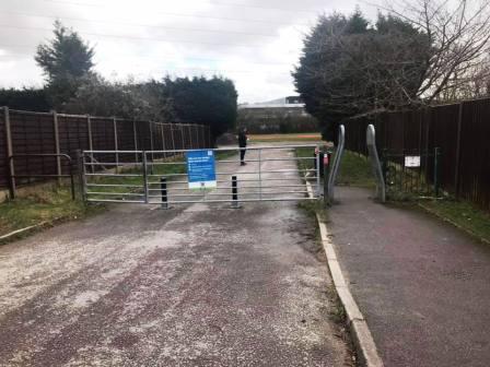Access from Rugby Drive to the Middlewood Way