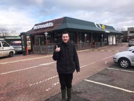 Arrival at McDonalds