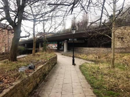 Coming to the end (start) of the Middlewood Way