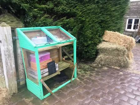 Another honesty box stall, this time at Cliffe Farm