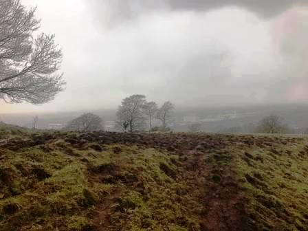 Looking over Macclesfield from Cliff Hill