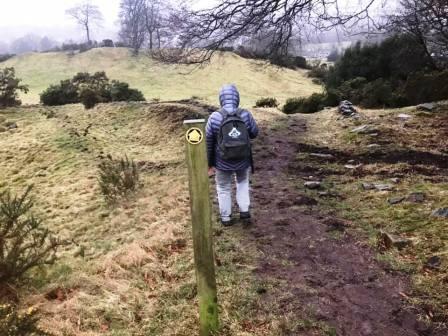 Descending Cliff Hill to Higher Hurdsfield