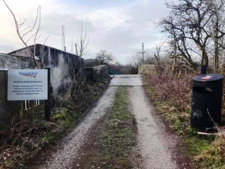 Canal bridge on Gaw End Lane