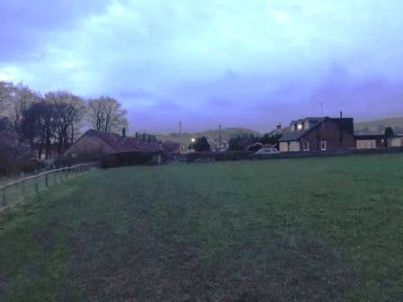Approaching Symondley Road, Sutton Lane Ends