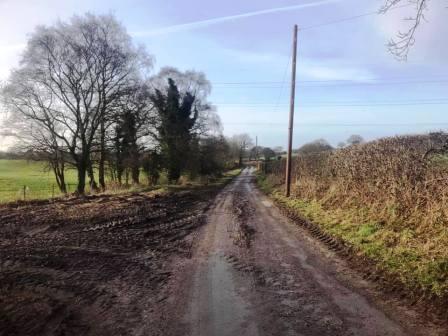 Track from New Farm down to Underbank