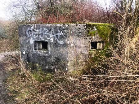 Pill box on Gaw End Lane