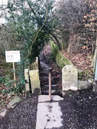 Continuing the curious footpaths through Kerridge