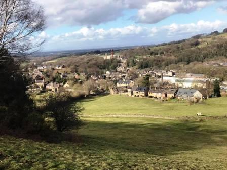 View over Bollington