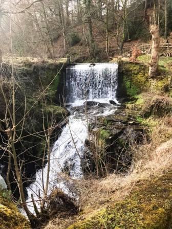Waterfall at Waulkmill