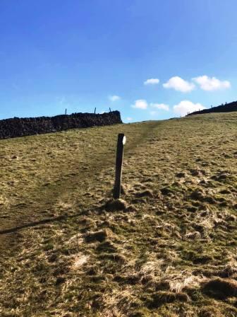 Climbing up the hill from Berristal Road