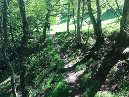 Public footpath towards Toddbrook Reservoir