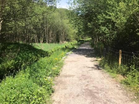 Footpath towards Toddbrook Reservoir