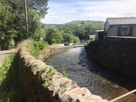 Culvert from Toddbrook Reservoir towards Whaley Bridge town centre