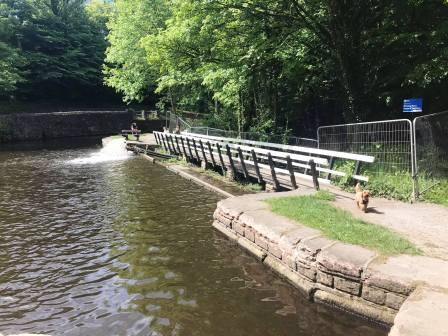 Start of the Peak Forest Canal
