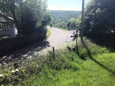 Back to Kishfield Lane - but only very briefly!