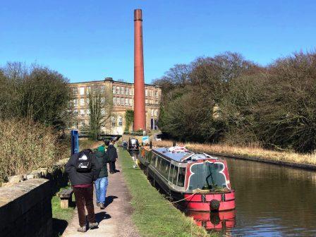 Crossing the aqueduct