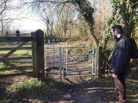 Entering the Middlewood Way