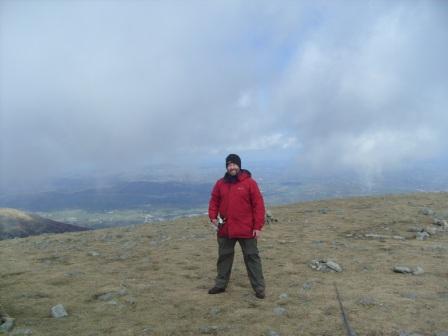 Tom on Slieve Donard