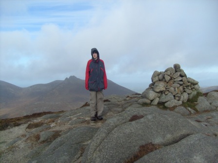 Jimmy, summit of Slievelamagan