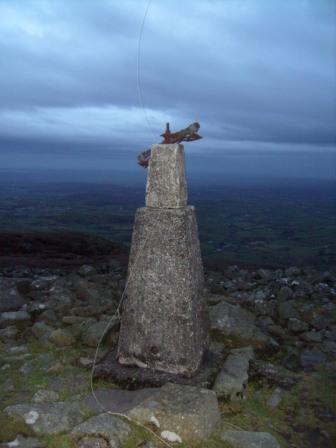 Unusual shaped trig point