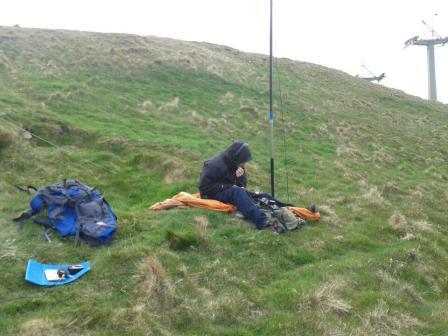 Jimmy operating on 15m SSB