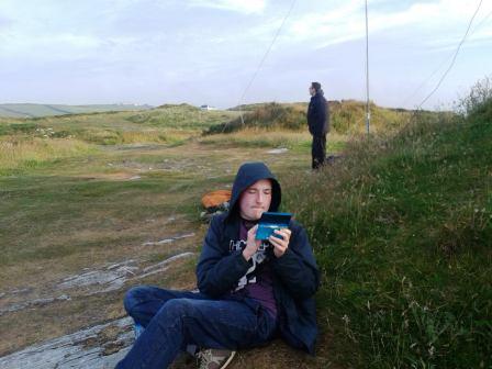 Jimmy & Liam on Mull Hill