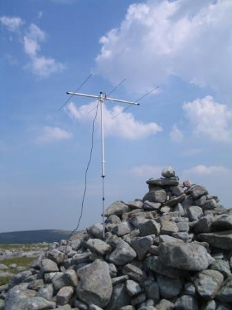 SOTA Beam on the summit cairn