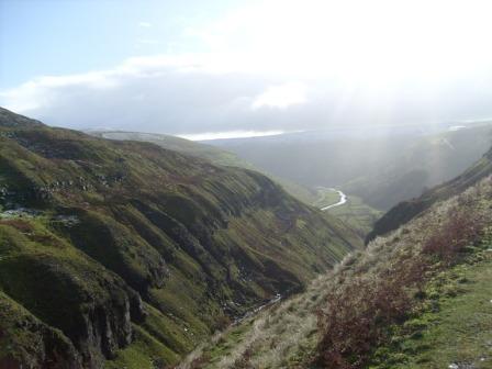 Looking back towards Swaledale