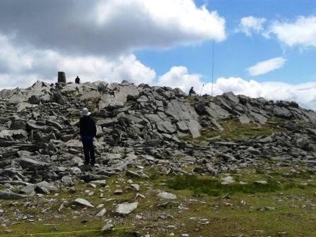 Summit of Moel Siabod