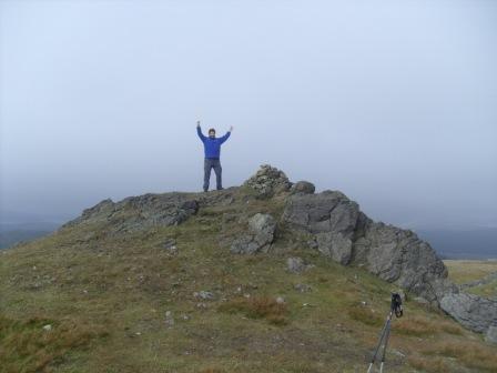 Tom M1EYP on the summit