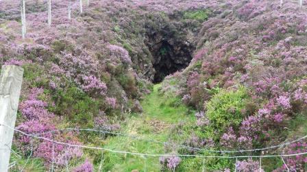 Cave close to the ascent path